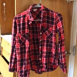 Red black flannel